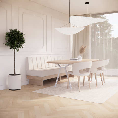 Dinerbank Shokura - Met banen